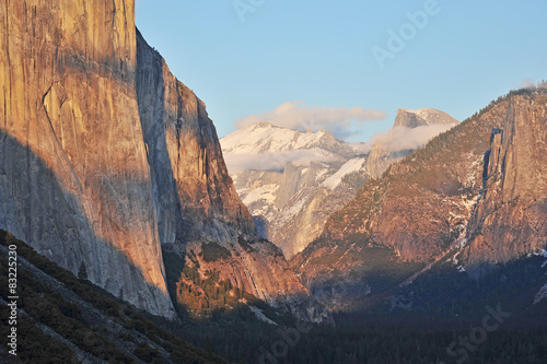 yosemite sunset