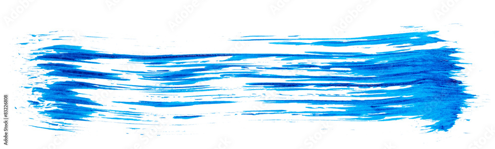 Fototapeta premium Blue paint