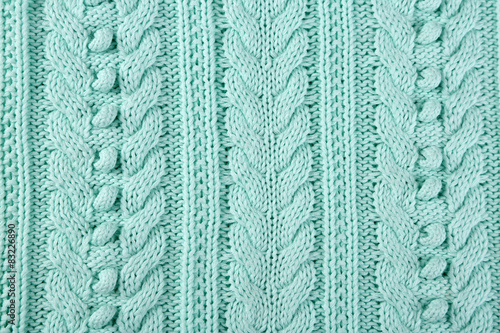 Abstract color knitted pattern background texture