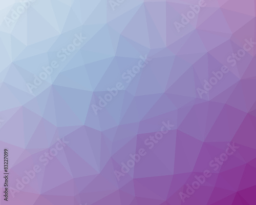 Abstract purple polygon background photo
