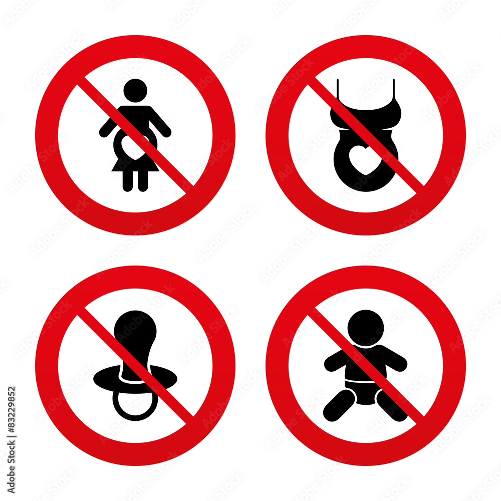 Maternity icons. Baby infant, pregnancy, dummy. Maternity icons. Baby infant, pregnancy, dummy.