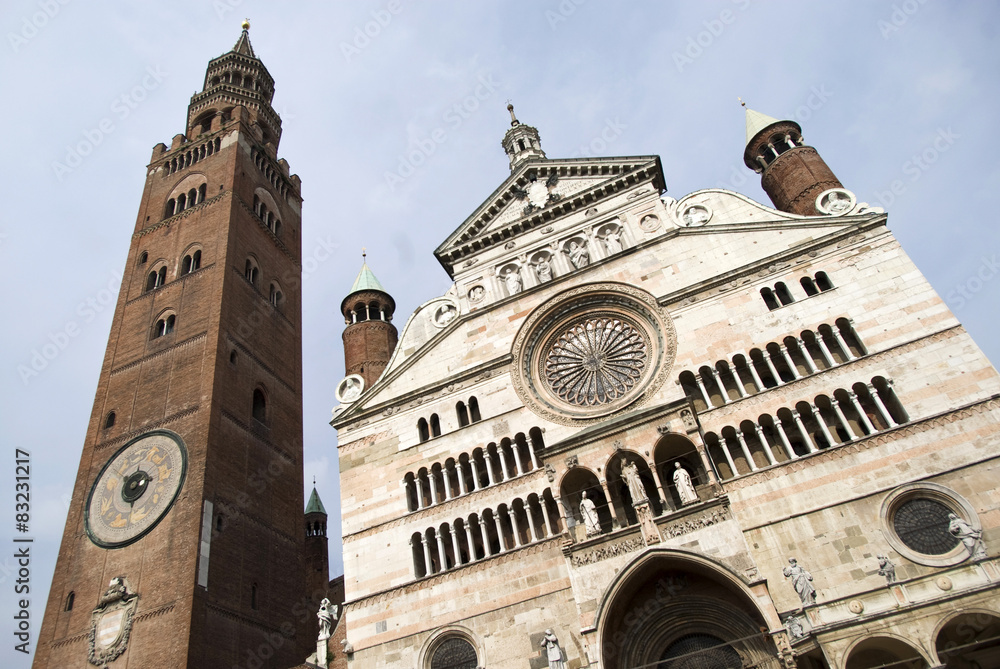 The Cathedral of Cremona, Italy