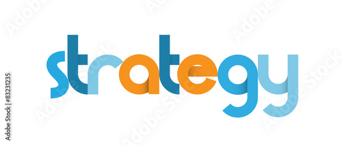 "STRATEGY" business concept icon