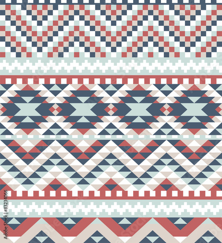 seamless pettern with abstract ethnic ornament