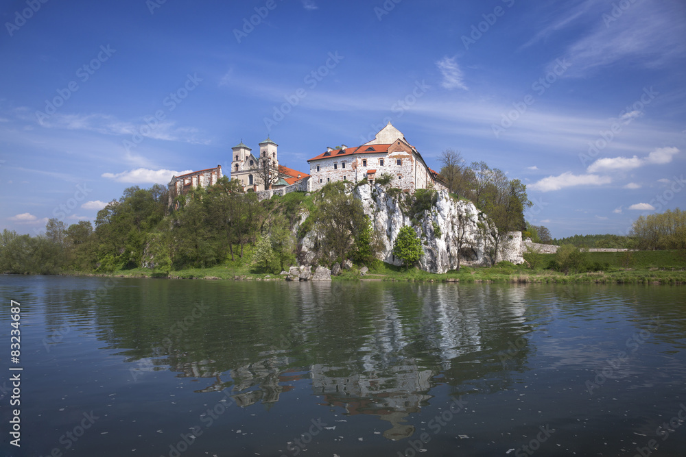 Ancient polish castle view