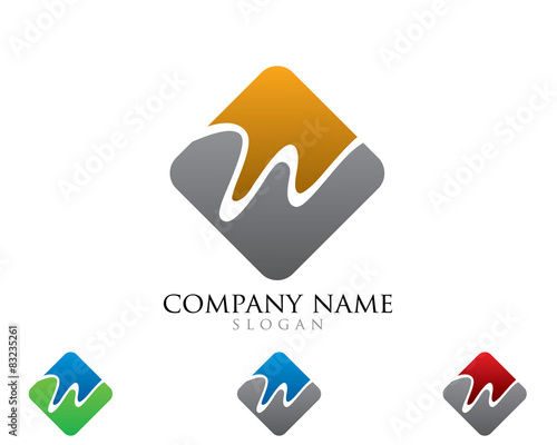 W : Logo Template V20