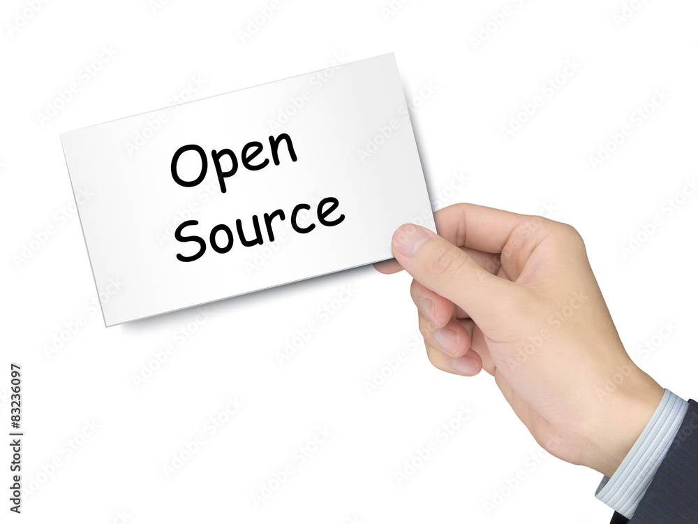open source card in hand open source card in hand