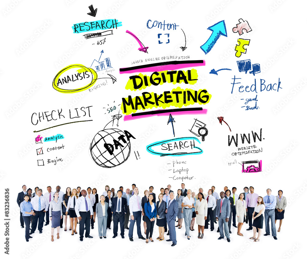 Digital Marketing Branding Strategy Online Media Concept Digital Marketing Branding Strategy Online Media Concept
