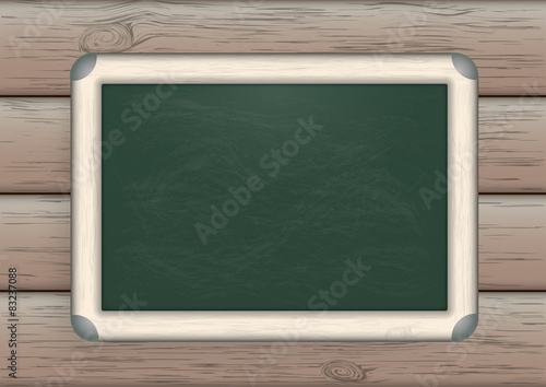 Kreidetafel Holztisch