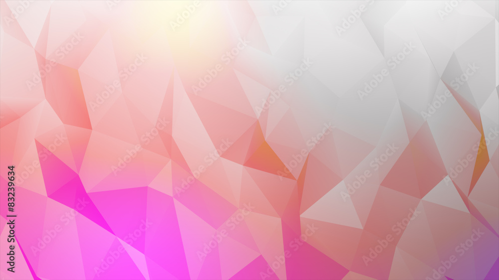 Fototapeta premium Pink Poly