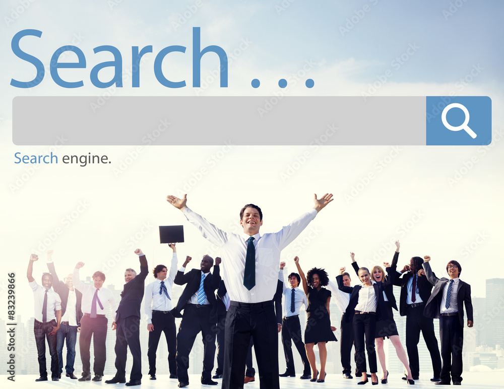 Obraz premium Search Seo Online Internet Browsing Web Concept