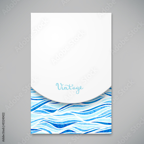 Beautiful card for invitation or announcement