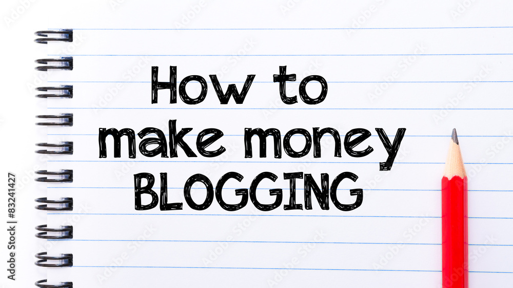 How To Make Money Blogging Text How To Make Money Blogging Text