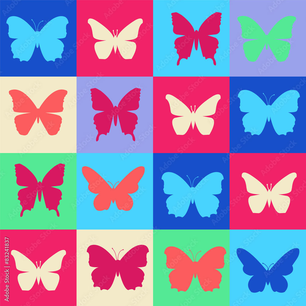 Colorful Summer pattern - Illustration. Colorful Summer pattern - Illustration.