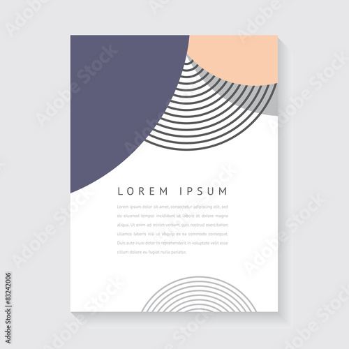 Abstract design for poster or brochure