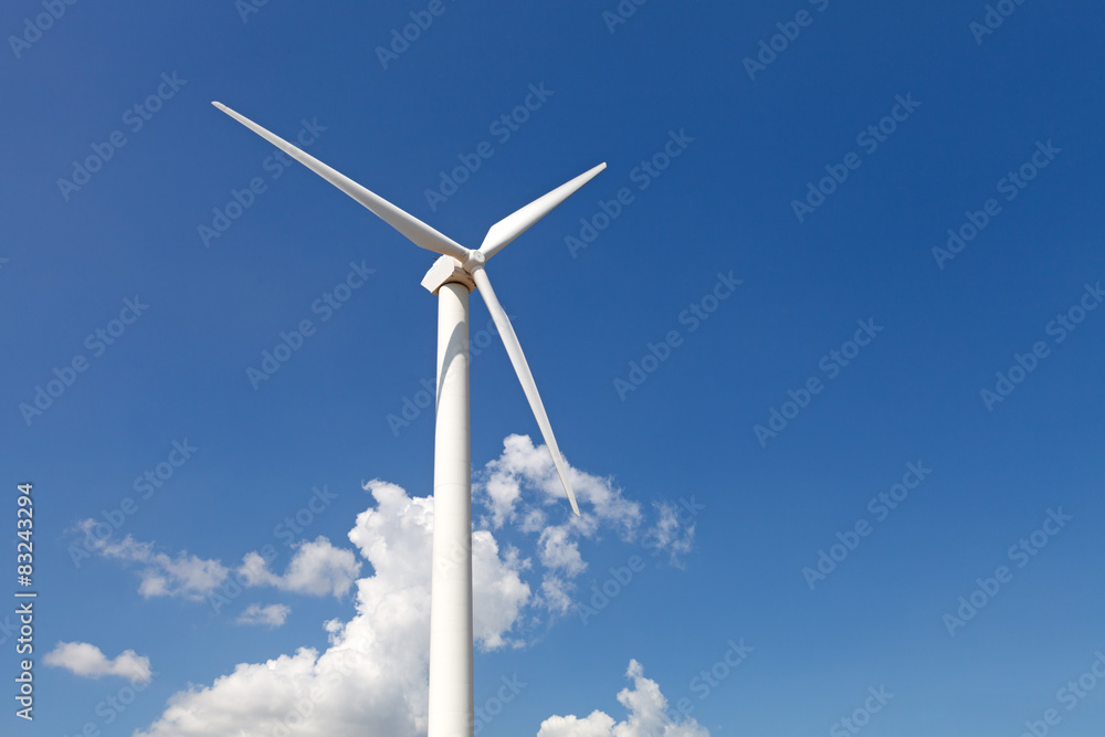 Renewable energy concept - wind generator turbines