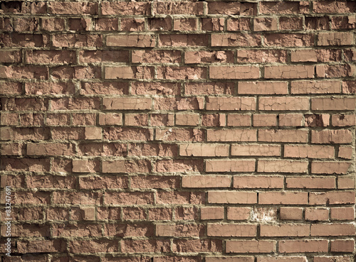 vintage worn brick wall bac...