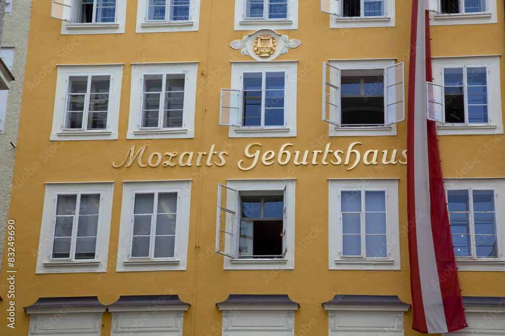 Obraz premium モーツアルトの生家