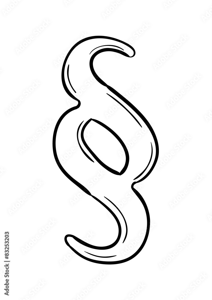 Naklejka premium section symbols