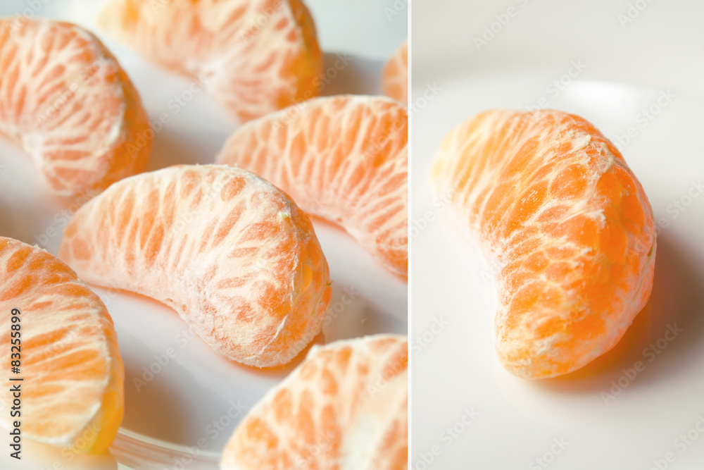 tangerines (diptych)