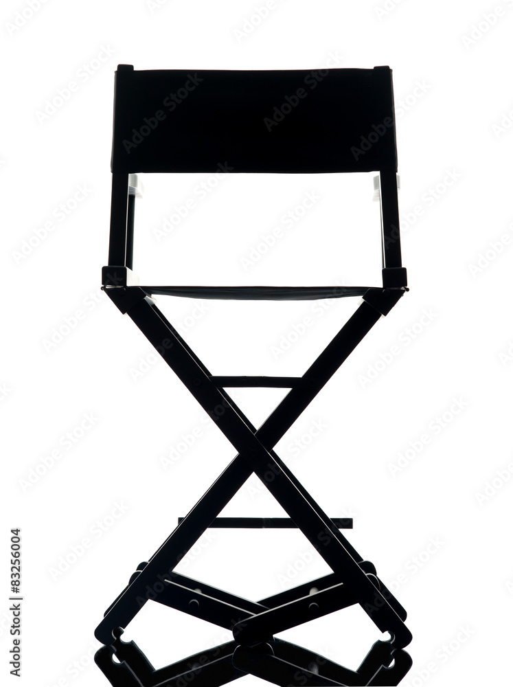one director chair silhouette one director chair silhouette