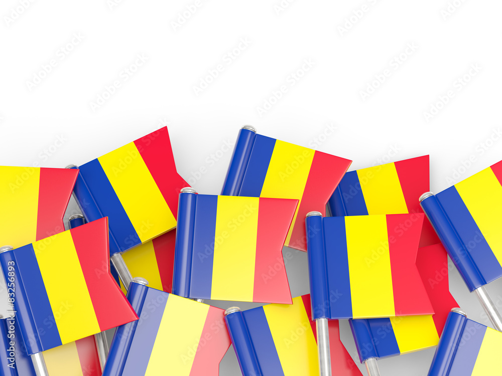 Flag pin of romania Flag pin of romania