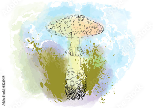 poisonous mushroom