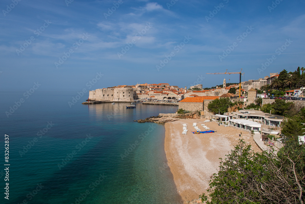 Dubrovnik mit Stadtstrand Ploce 