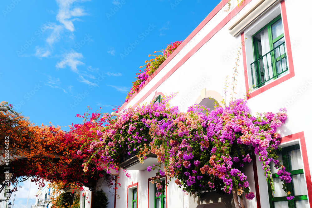 Puerto de Mogan in Gran Canaria, Spain, Europe