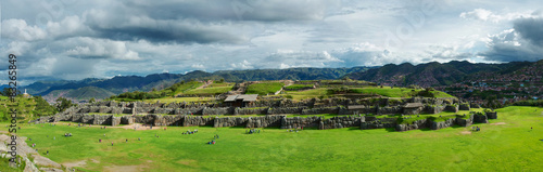 Sacsayhuaman, Inca ruins in Cusco, Peru photo