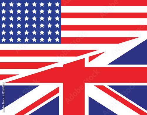 american uk flag