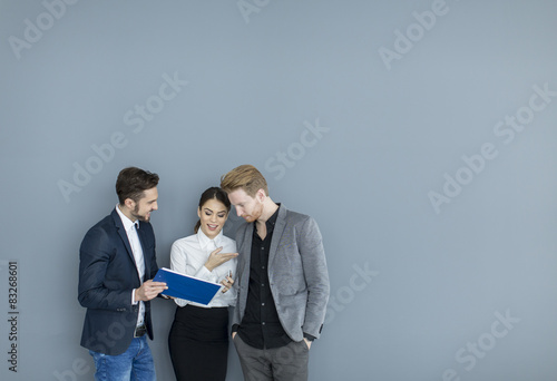 Young people in the office