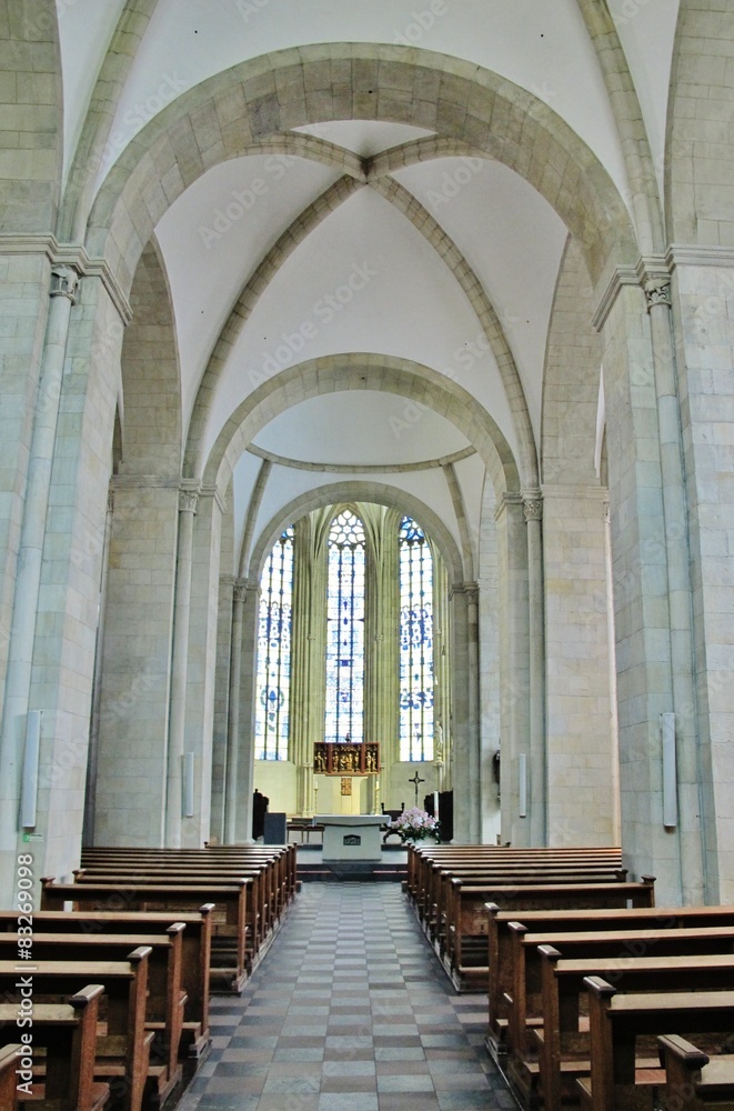 Inneres der Ludgeri-Kirche in Münster