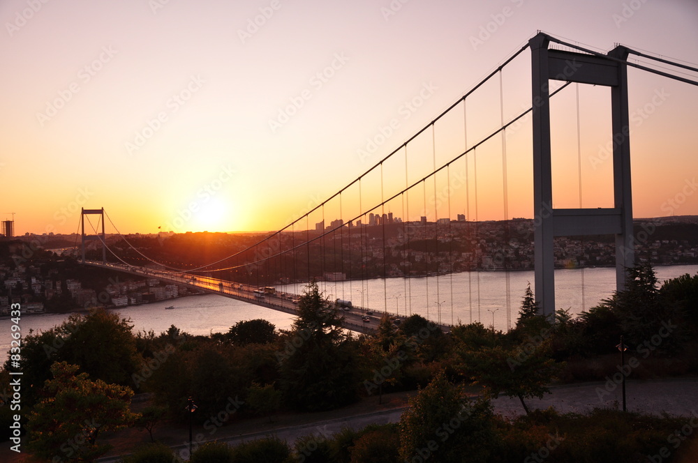 Fototapeta premium Otağtepe den Boğaz görünümü