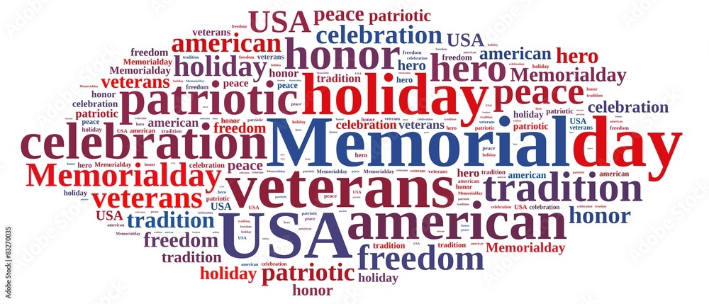 Fototapeta premium Memorial day.