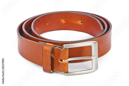 Leather belt photo