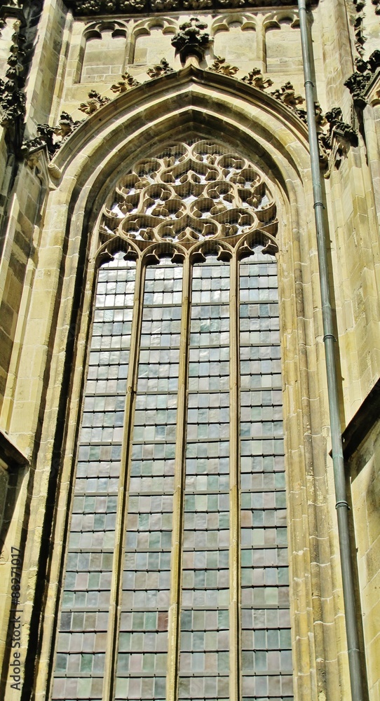 Fenster der Lamberti-Kirche in Münster