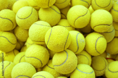 Canvas Print tennis ball