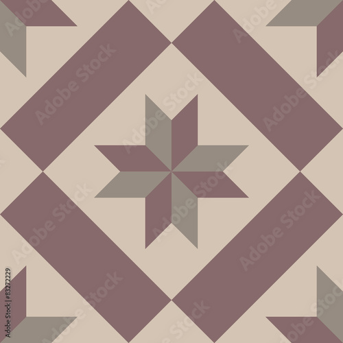 Hydraulic vintage cement tiles