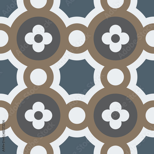 Hydraulic vintage cement tiles