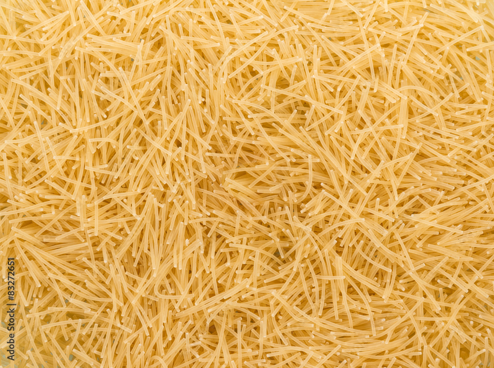 Uncooked italian pasta Uncooked italian pasta