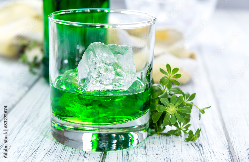 Woodruff Liqueur Shot Woodruff Liqueur Shot