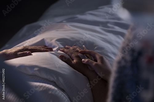 Obraz na plátně Terminally ill patient
