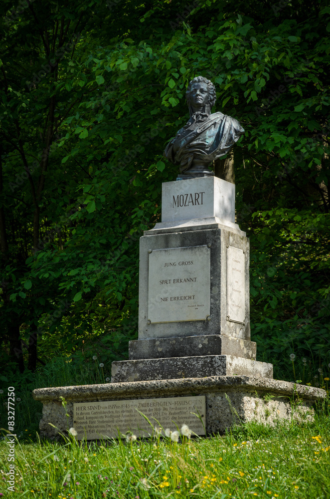 Fototapeta premium Mozart - Denkmal