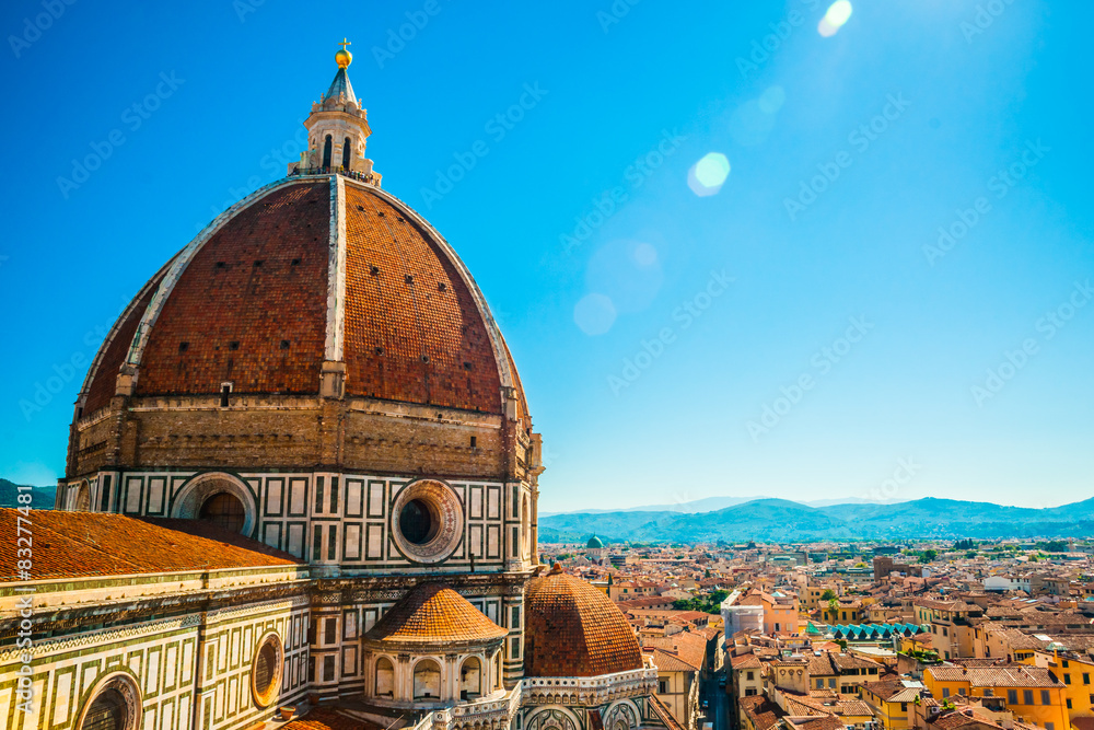 Obraz premium The Basilica di Santa Maria del Fiore, Florence, Italy