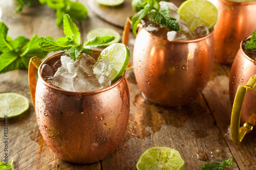 Icy Cold Moscow Mules