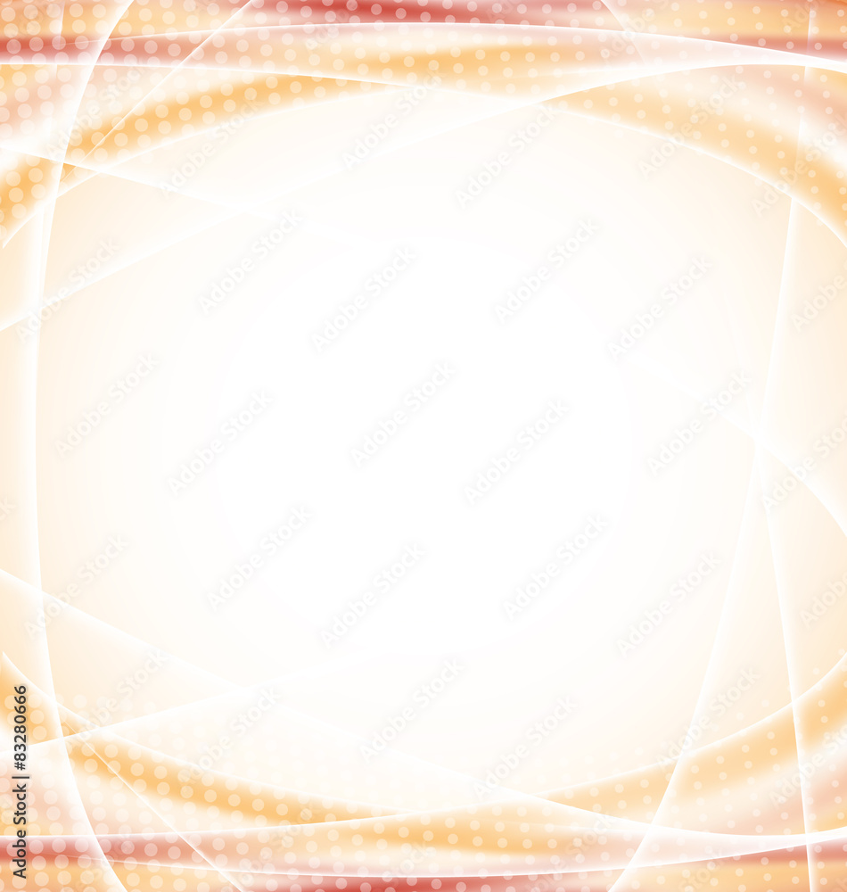 Fototapeta premium Abstract orange design template