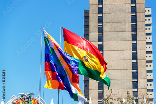 Bolivian Flags photo