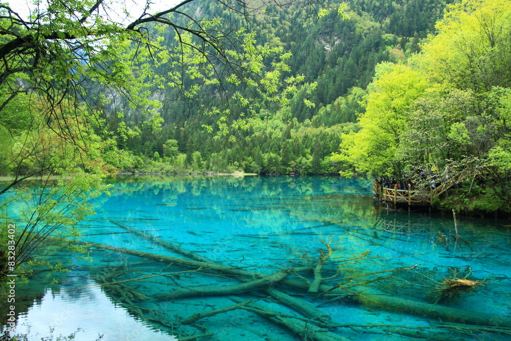 Naklejka premium Jiuzhaigou National Park
