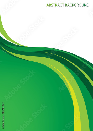 Green abstract background